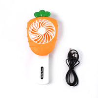 Rechargeable Handheld Mini Fan (Battery Not Included  Mix Color) - LootFaat
