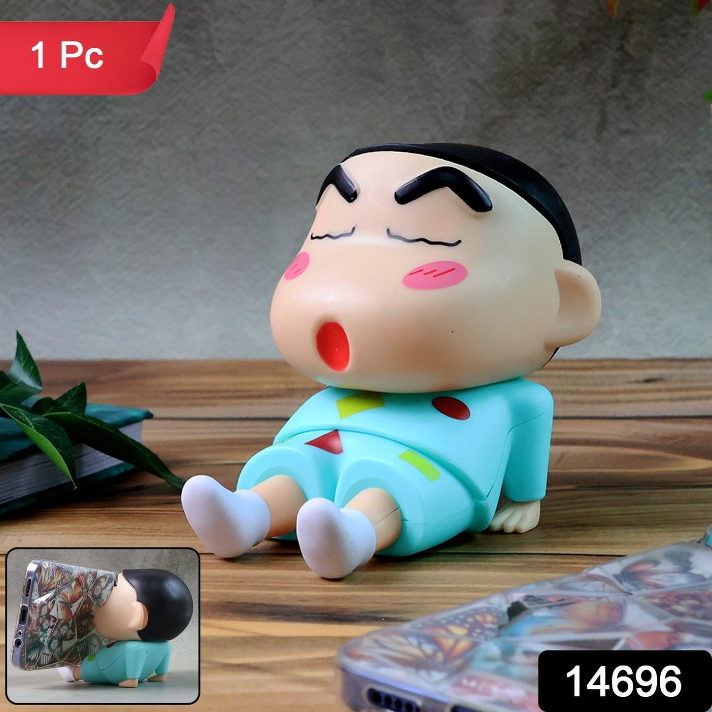Professional Cute Cartoon Figurine Mobile Phone Stand - Easy Clean & Anti-Slip