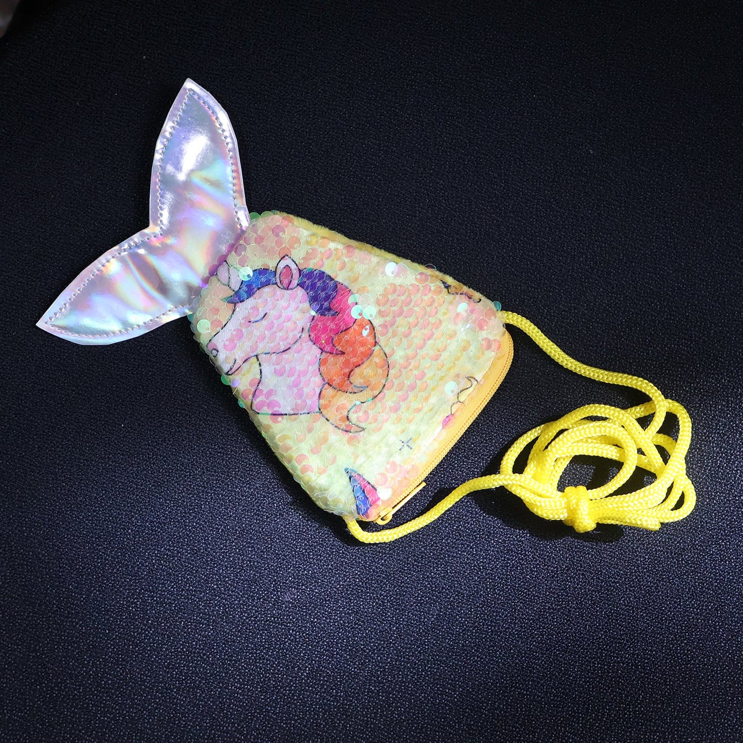 Premium Mermaid Tail Shaped Kids Sling Bag Shoes - Reversible - Best Quality & Value