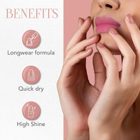 Og Beauty Pastel Peach Gel Intense Nail Polish (1 Pc  10 Ml)