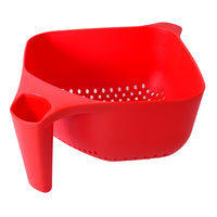 Apex Multi-functional Plastic Strainer Bowl With Ergonomic Handle (1 Pc)