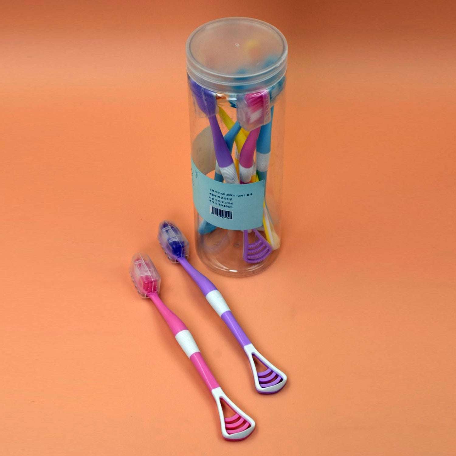 8 Pc 2 In 1 Toothbrush Case Widely Used In All Types Of Bathroom Places For Holding And Storing Toothbrushes And Toothpastes Of All Types Of Family Members Etc. - LootFaat