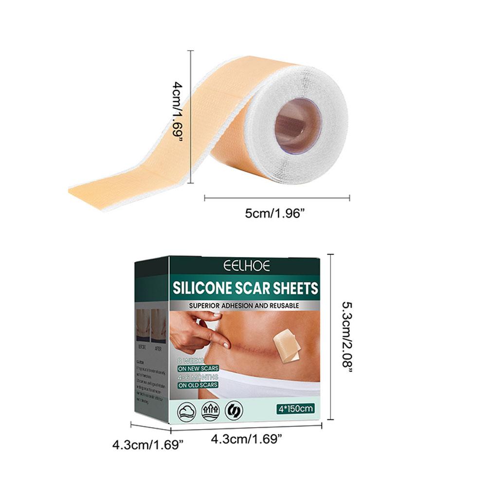 Silicone Scar Tape – Reusable Silicone Gel Sheet for Scar Removal & Repair
