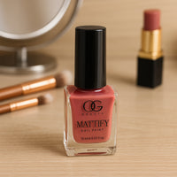 Og Beauty Perfect Pink Mattify Nail Paint (10 Ml  1 Pc)