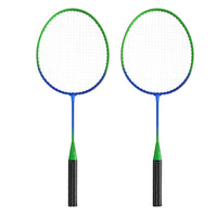 2 Pc Lightweight Kids Badminton Racket Set With Carry Bag