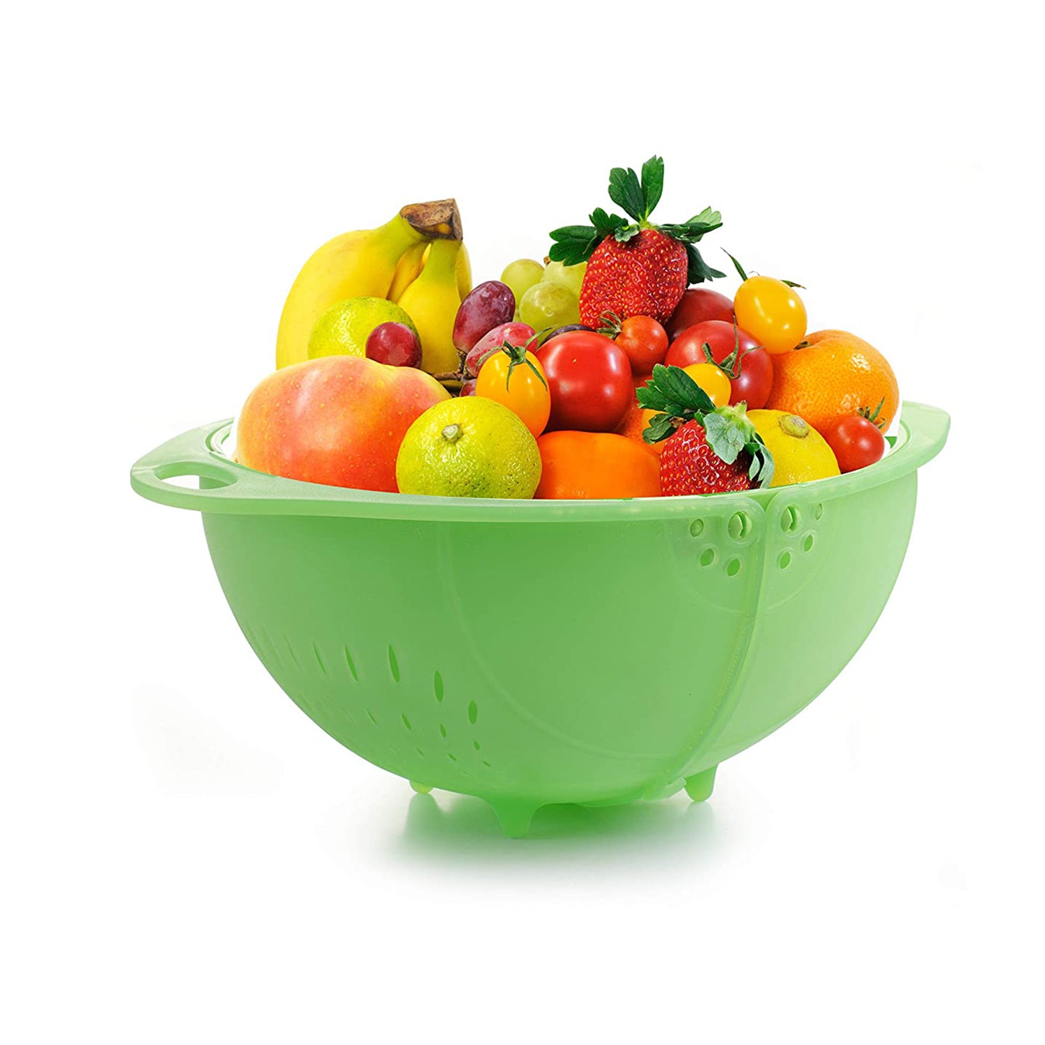 Ganesh Fruit And Vegetable Basket Plastic Fruit  Vegetable Basket - LootFaat