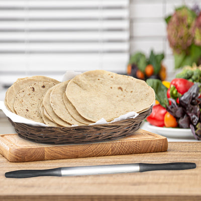 2520 Kitchen Plastic Belanrolling Pin (Black) - second image