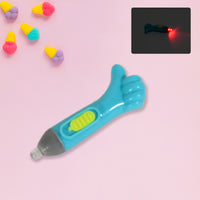 Thumb Shaped Light Lightning Keychain Lightning Toy Thumb Shape Led Light - LootFaat