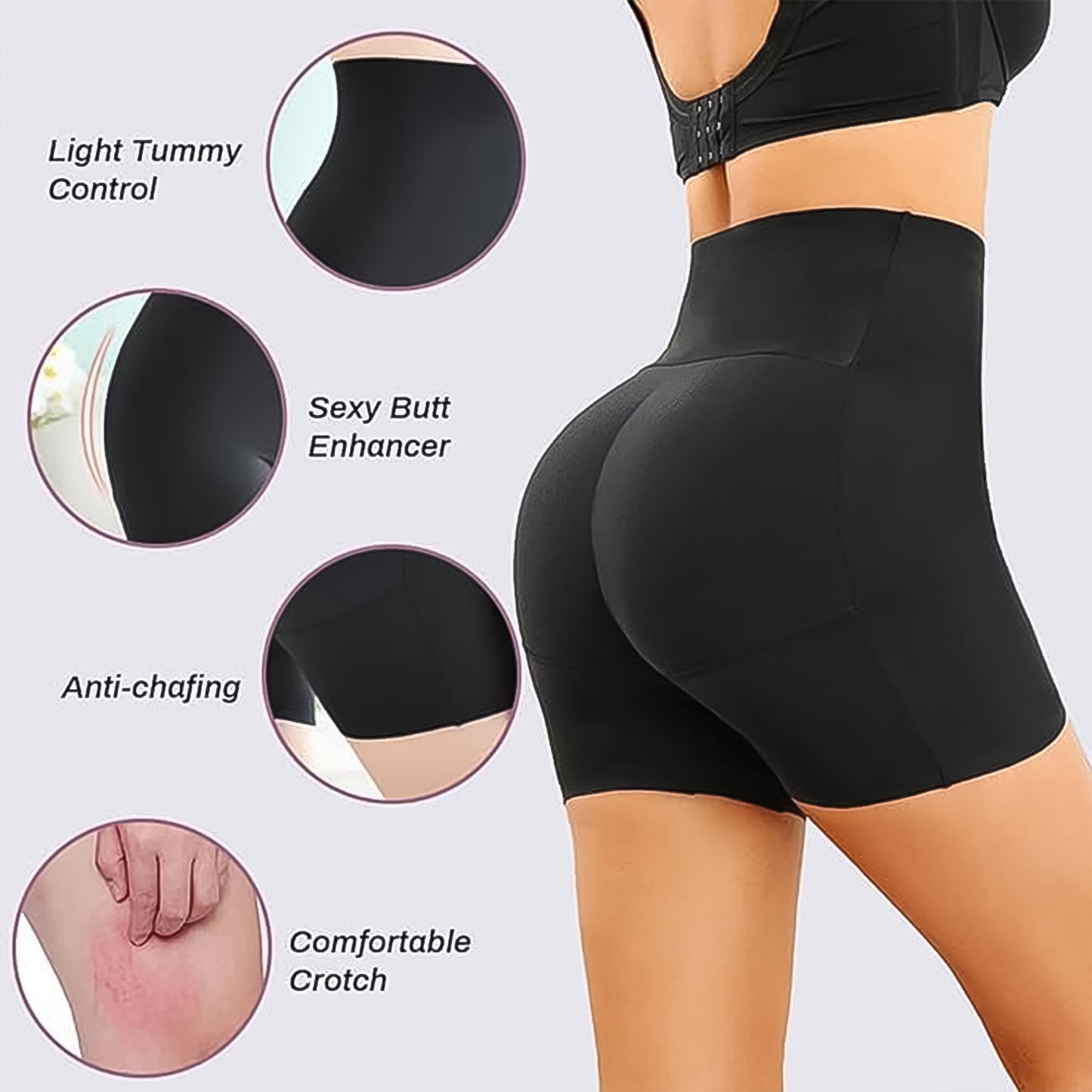 Butt Lifter Padded Underwear Hip Enhancer - Body Shaper Control Knickers
