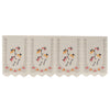 Floral Sofa Seat Runner Protector - (1 Pc  134x28 Inch)