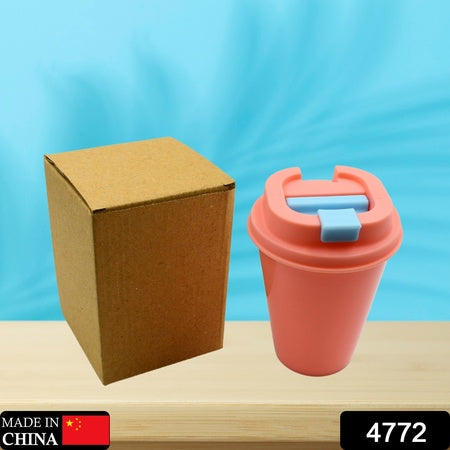 Wall Water Coffee Cup For Home Outdoor Works Appreciation And Motivation Portable Plastic Coffee Cup For Travel Home Office Gift For Travel Lovers - LootFaat