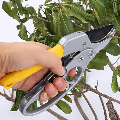 Ratcheting Pruning Shears - Enhanced Garden Clippers - second image