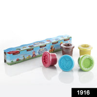 Non-toxic Creative 100 Dough Clay 5 Different Colors (Pack Of 5 Pcs) - LootFaat