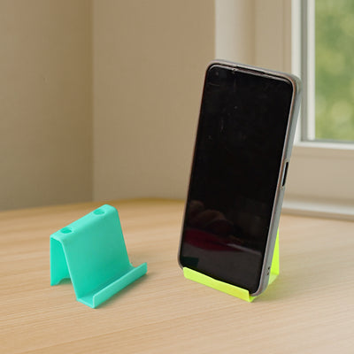 Multifunctional Plastic Mobile Phone Stand  Pen Holder (2 Pc  Mix Color) - second image