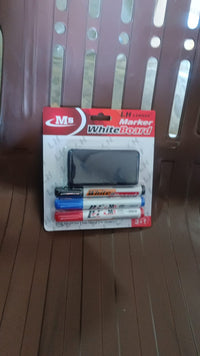 Professional Whiteboard Marker Set (Blue, Office - Premium Quality - Best Quality & Value