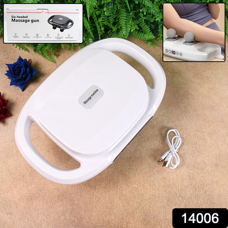 4 Heads Massage Gun Machine For Pain Relief - LootFaat
