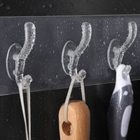 Adhesive Transparent Heavy Duty Wall Hook - LootFaat