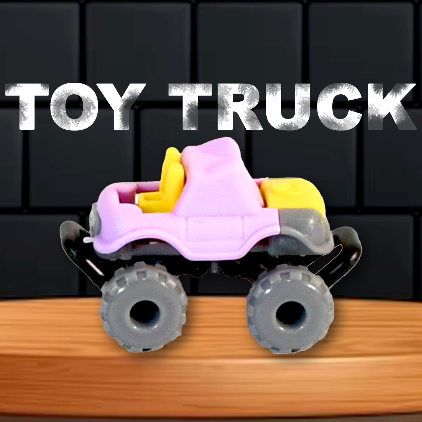 Mini Monster Trucks Friction Powered Cars For Kids Big Plastic Tires Baby Boys Super Cars Blaze Truck For Kids Gifts Toys - LootFaat