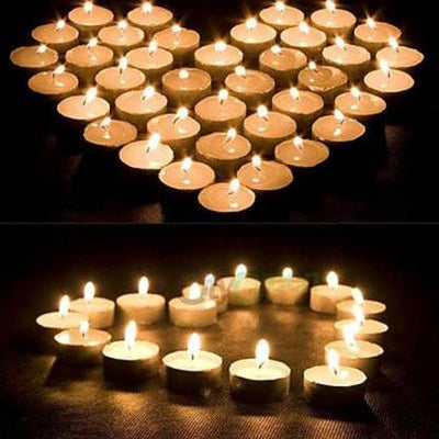 1222  Festival Decorative - Led Tealight Candles (White 24 Pcs) - second image