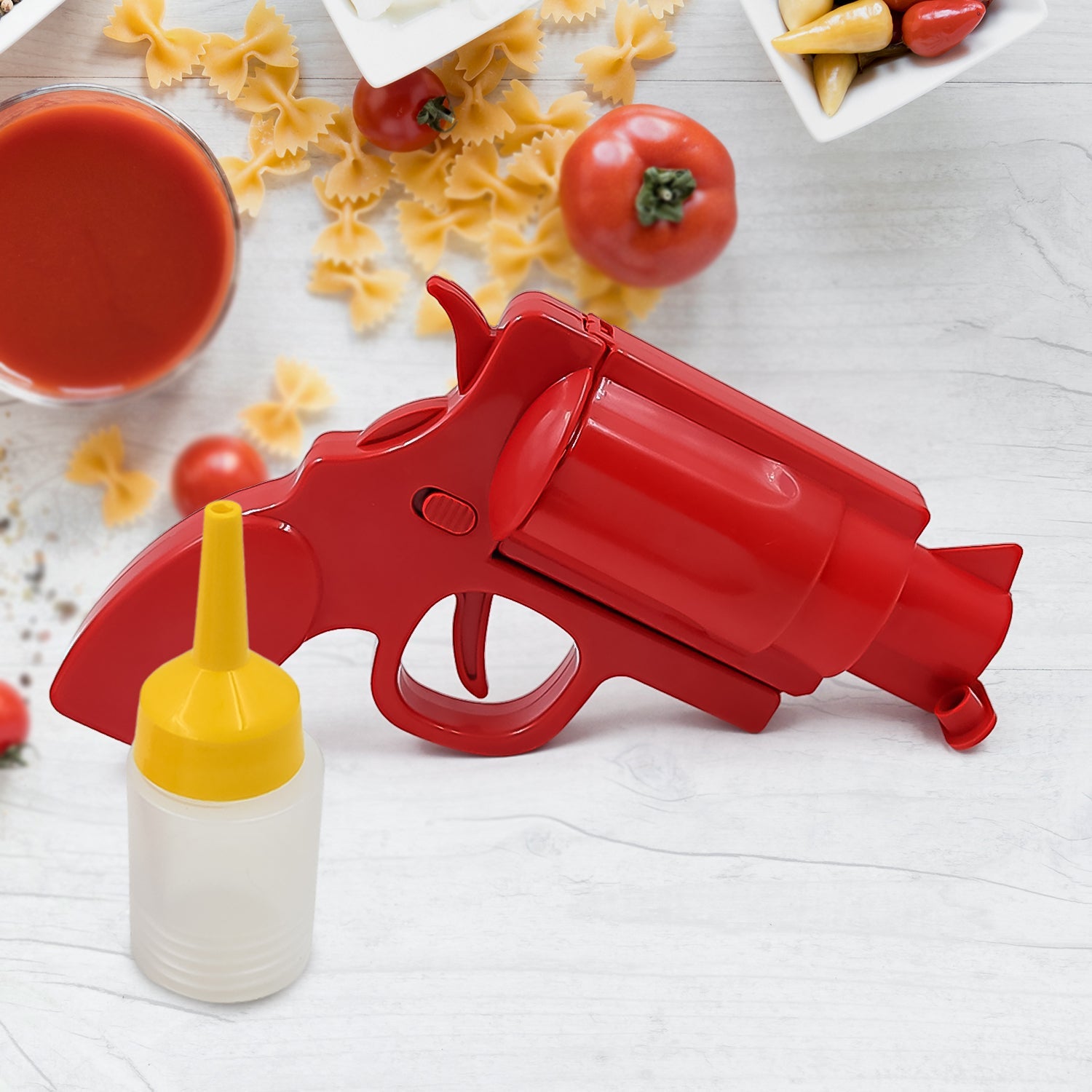 Ketchup Dispenser Mustard Bottle Gun (1 Pc) - LootFaat