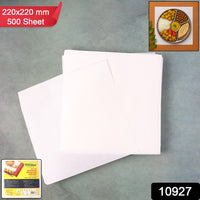 Zat-pat Multipurpose Non-stick Food Paper Sheets  220  220 Mm 500 Sheets
