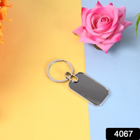 Keyring Metal Keychain Handbag Charm Round Oval Key Rings (1 Pc) - LootFaat