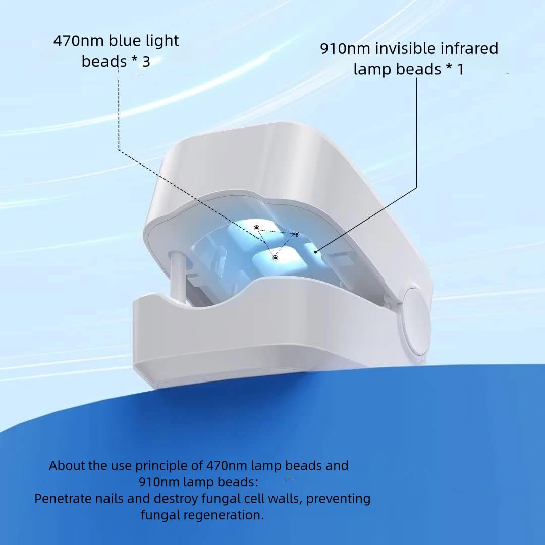 Nail Fungus Removal Laser Device – Portable Blue Light Fungal Therapy Tool