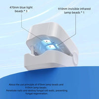 Nail Fungus Removal Laser Device – Portable Blue Light Fungal Therapy Tool
