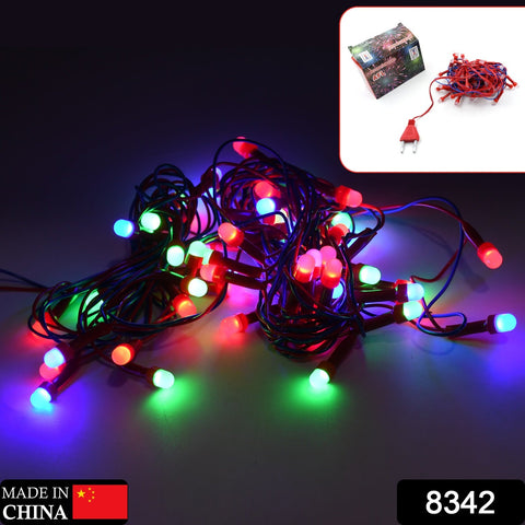 Multi-color LED string lights for festival and wedding decorations