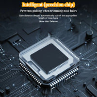 Easy Trim Compact Nose Hair Trimmer – 7000RPM Precision Safe Design, Waterproof & Rechargeable