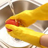 4854 2 Pair Med Yellow Gloves For Types Of Purposes Like Washing Utensils Gardening And Cleaning Toilet Etc.