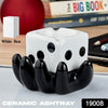 Colourful Smoking Ceramic Ashtray with Retro Vibes