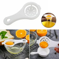 Lifestyle view of 2885 Egg Yolk Separator Egg White Yolk Filter Separator Egg Straine... in use