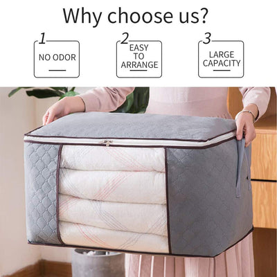 Travel Storage Bag Set - 4 Piece Organizer for Clothes & Essentials - second image