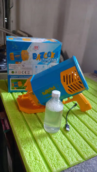 Holes Big Rechargeable Powerful Machine Bubble Gun Toys For Kids Adults Bubble Makers Big Rocket Boom Bubble Blower Best Gifts - LootFaat