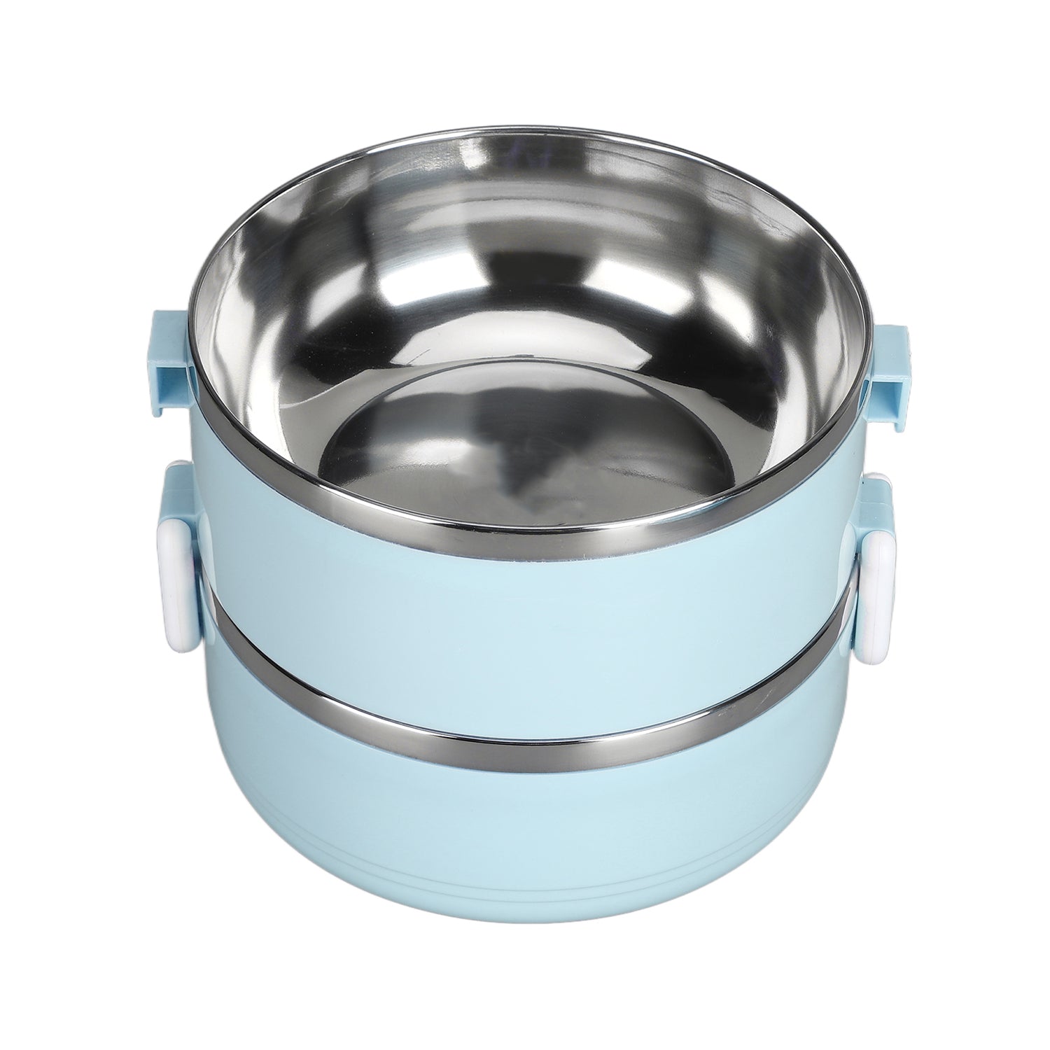 Multi Layer Stainless Steel Hot Lunch Box (2 Layer) - LootFaat