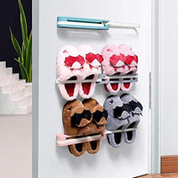 Multifunction Folding Slippersshoes Hanger Organizer Rack - LootFaat