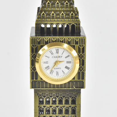 Big Ben London Clock Tower Miniature Metal Statue - Elegant Home Decor And Perfect Gifting Option - second image