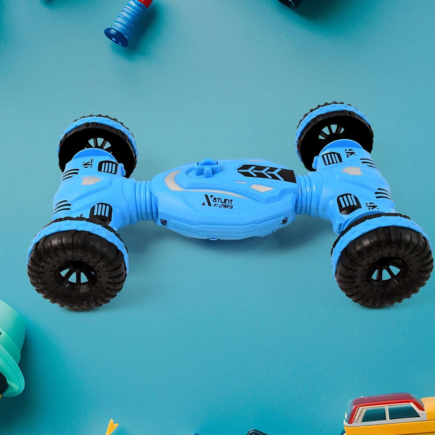 Remote Control Stunt Car - 360° Rotating RC Toy