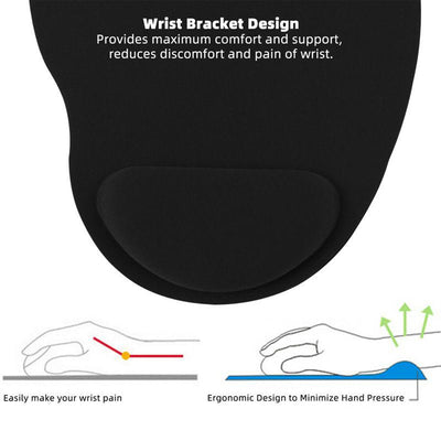 6161 Wrist S Mouse Pad Used For Mouse While Using Computer. - second image