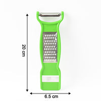 Supermom 3-in-1 Multi-functional Stainless Steel Vegetable  Fruit Peeler (1 Pc)
