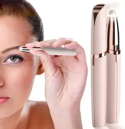 Flawless Brows- Women's Painless Facial Hair/Eyebrow Remover Electric Trimmer (Battery Included)