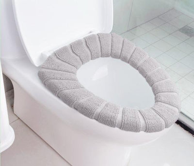 Winter Comfortable Soft Toilet Seat Mat Cover Pad Cushion Plush - second image