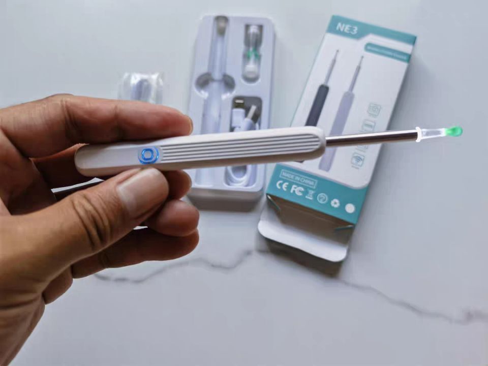 HD Wireless Ear Wax Removal Camera – Smart Visual Ear Cleaner with LED Light & App Support