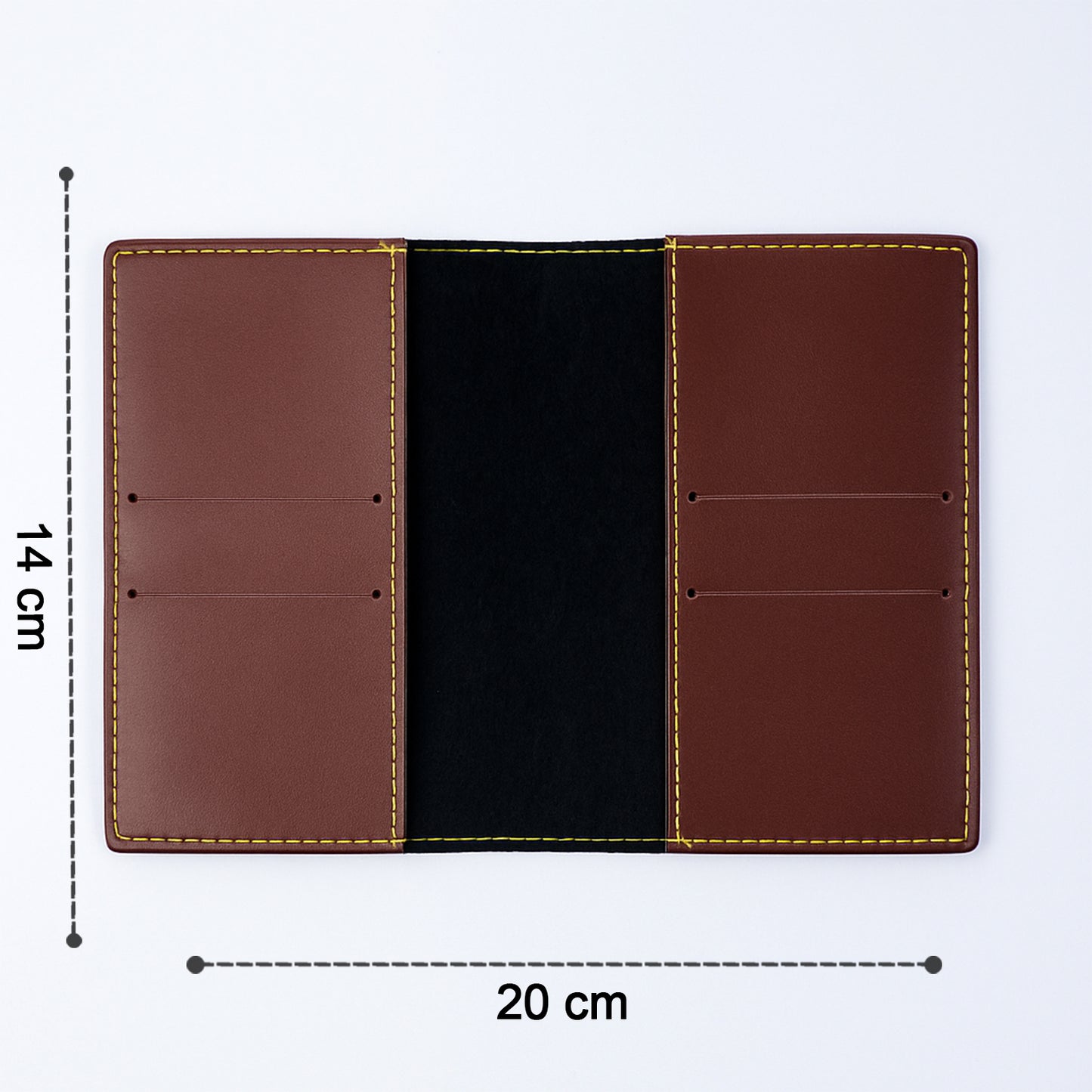 Pu Leather Multipurpose Card Holder  Slim Travel Wallet (1 Pc)