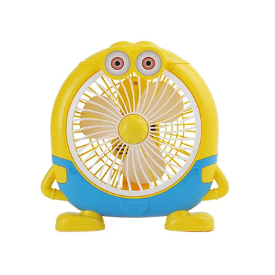 Plastic Cute Mini  Cartoon Electric Usb Fan Desk Fan For Children (Battery Not Include) - second image