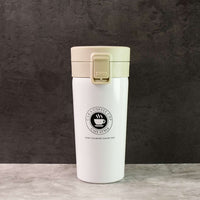 Stainless Steel Vacuum Insulated Coffee Flask With Flip Lock Lid (400ml  1 Pc)