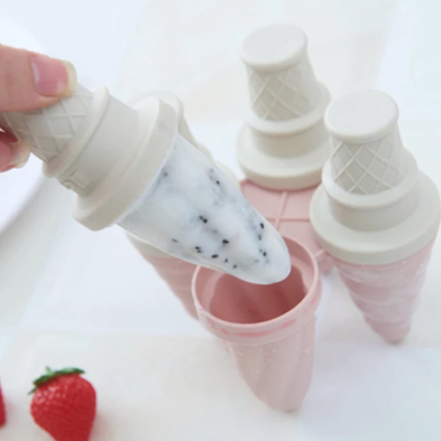 6 Pc Ice Cream Mold Used For Making Ice-creams In All Kinds Of Places Including Restaurants And Ice-cream Parlours Etc. - LootFaat
