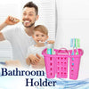 4-in-1 Bathroom Organizer Set - Toothbrush, Toothpaste & Soap Holder Stand