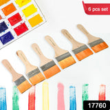 Painting Brush Nylon Pine Brush Tool Board Brush Dusting Cleaning Wall Paint Brush (6 Pc Set)